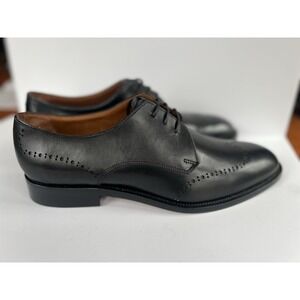 New! Allen Edmonds Lucca Derby Black Leather 9 D  511805 DD374 Made in Italy